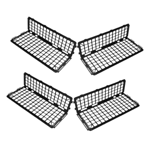 HEALEEP 4-teiliger Obst-Display-Separator - Kunststoff-regalteiler, Trennwand, Zaun, Obst- Und Gemüseladen-Display-verbesserer Für Die Verwendung Im Supermarkt-produktmanagement
