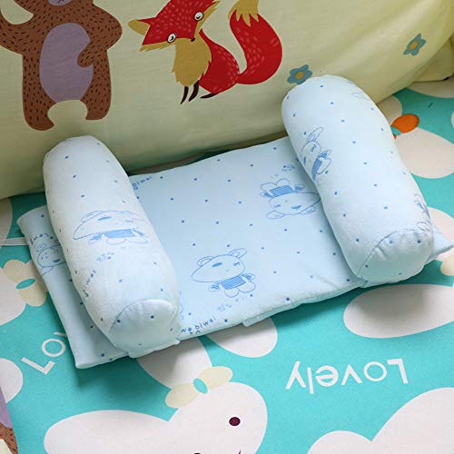aqxreight Kissenrolle Baumwolle Inf Sleep Flachkopfkissen für Neugeborene. Unser Neugeborenenkissen Hilft bei der Anpassung der Babys. Kissenrolle Kissen Schlafkissen Inf Kissen