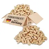 FABRIKVERKAUF Öko-Anzündwolle (3 kg) ca. 240 Stück, auch als (5kg+10kg), ökologische Grillanzünder, Kaminanzünder, Ofenanzünder, Holzwolle, Anzünder (3kg)