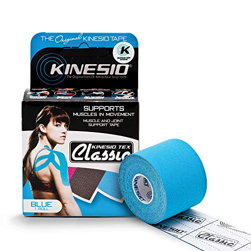 Kinesio Erwachsene Tape Classic Einzelrolle, Blau, 5 x 400 cm, KIN/008