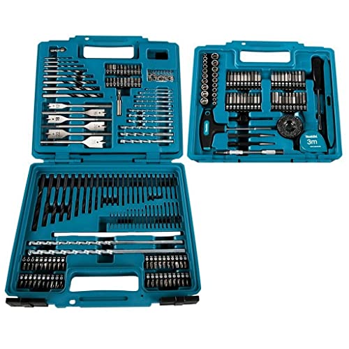 Makita Werkzeug GmbH E-06270 Bohrer-Bit-Set 212tlg