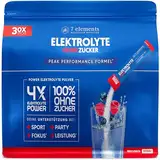 Elektrolyte OHNE ZUCKER • 30 Stück • Für Sport und gegen Kater • Elektrolyt Pulver kalorienarm und zuckerfrei • 1390mg Premium Power Electrolytes mit Berry-Geschmack – 300g