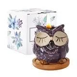 Kinforse Duftkerzen Geschenke für Frauen – Romantisches Geburtstagsgeschenk für Frauen mit Eulen-Design | Lavendel Duftkerze, Kleine Geschenke für Frau & Dekorationsideen