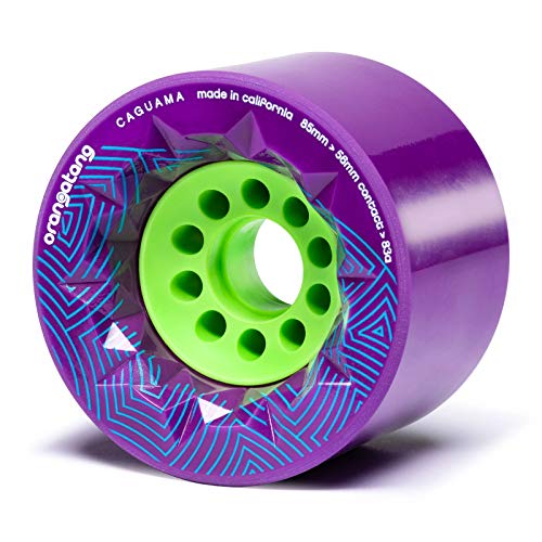 Orangatang Longboardrollen Caguama 85mm 83A (Purple)