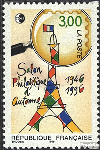 Prophila Collection Frankreich 3178 (kompl.Ausg.) postfrisch ** MNH 1996 Herbstsalon Eiffelturm (Briefmarken für Sammler)