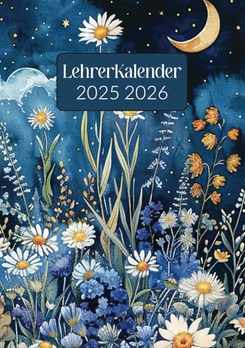Lehrerkalender 2025 2026: Lehrerplaner a5 für Schuljahr 2025/2026 zur Planung und Unterrichtsvorbereitung.
