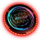 IEEILULU Leuchtende Frisbee, Ultimate Frisbee LED, Leuchtende Flugscheibe mit 49 LED-Lichter, Wiederverwendbar, LED Frisbee Disc Spaßsport für Kinder Erwachsene Rasenstrand im Freien