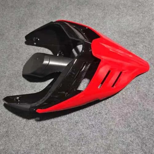 Motorrad Seitenspoiler Hinten Sitz Schwanz Abdeckung Verkleidung Für Ducati Für Panigale V4 V4S V4R V2 & Für Streetfighter V4 V4s Buckel Cowling Single Core Zubehör Motorrad Winglet(Bright Black red)