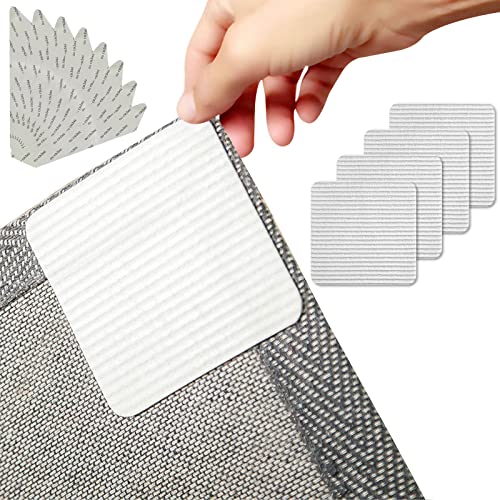 Teppich Antirutschunterlage,12Pcs Antirutsch Pads Vakuum Antirutschmatte Für Teppich Teppichstopper Anti Rutsch Teppichunterlage Teppichunterlage rutschfest Nicht Teppich Stopper Markierend Weiß