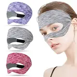 Dantolo 3Pcs VR Eye Mask Cover Sweat Band per Quest 2 Accessori, VR Game Play Face Cover per Giochi VR Allenamenti Protezione