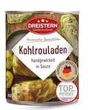 DREISTERN Kohlrouladen 800g I Mit würziger Fleischfüllung in Sauce I Herzhaftes Fertiggericht in recyclebarer Konservendose I Lange Haltbarkeit dank natürlicher Konservierung I Hausmacher Qualität