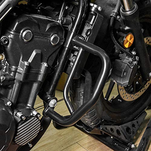 Schwarze Highway Bars für CMX500 Rebel 17-23, Motorrad Stahl Motorschutz Stoßstange Sturzbügel Rahmen Fallschutz für H-onda Rebel CMX 500 Rebel500 2017 2018 2019 2020 2021 2022 2023