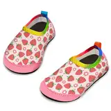 Yorgou Baby Strandschuhe Schwimmschuhe Badeschuhe Wasserschuhe Schnelltrocknende Aquaschuhe rutschfest Barfuss Schuh für Kinder Beach Pool