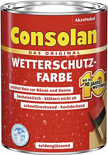 Consolan Wetterschutz-Farbe; 0,75 ml; Schiefer