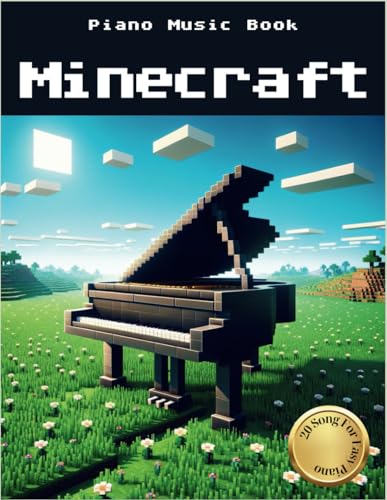 Piano Music Book Minecraft: 20 Song For Easy Piano