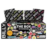 BILLY BOY Kondome The Box 50er Packung | 52 mm und 56 mm | (1x50 Stück)