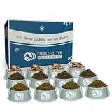 FROSTFUTTER PERLEBERG Barf Hundefutter, 12 kg Barf Grünes Paket für Hunde, ohne Zusatz- und Konservierungsstoffe