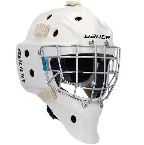Bauer Profile 930 Goalie Maske Senior, Größe:M/L, Farbe:Weiss