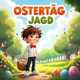 Ostertag Jagd: Ostergeschichten Ein lustiges Kinderbuch zur bunten Eierjagd für Kinder ab 4-8 Jahren Mädchen und Jungen