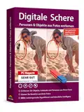 Personen und Objekte aus Fotos entfernen - Digitale Schere - Bildbearbeitung Foto Grafik Programm für Win 11, 10, 8.1, 7