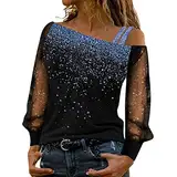 Tshirt Damen v Ausschnitt Longshirt Damen Große Größen Baumwolle Hoodie Rosa Shirts Karneval Blusen 3D Druck Pullover Longshirt Pullover Damen Herbst Top