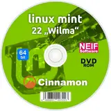 Linux Mint 22 "Wilma" Cinnamon auf DVD