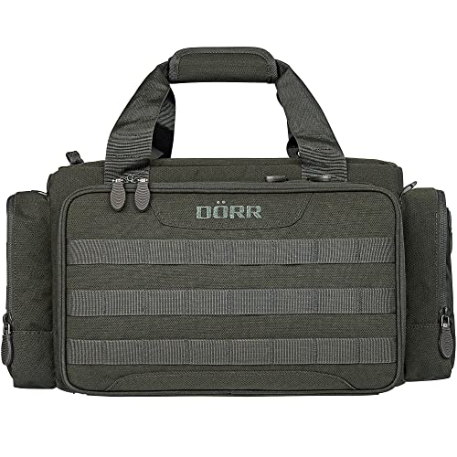 DÖRR Waffentasche Protac - Multifunktionale Einsatztasche - perfekt für Outdoor-Aktivitäten: Angeln - Bushcrafting - Schießport - Jagen (Jacquard oliv)