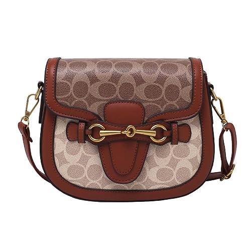 KoZein Neue Modedesign Crossbody, Frauen Umhängetasche Leder Moderne Tasche Mit 2 austauschbaren breiten und dünnen Schultergurten