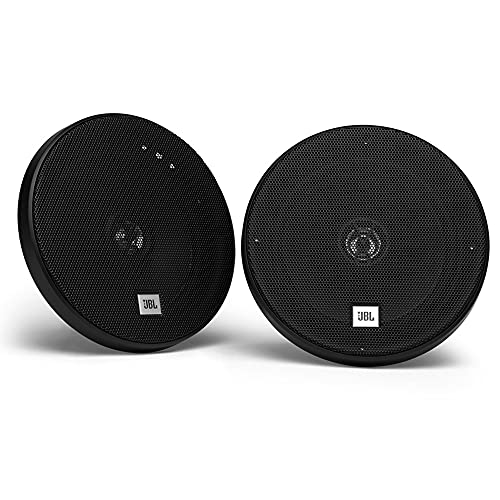 JBL Stage1 621 2-Wege Auto Lautsprecher Set von Harman Kardon - 175 Watt Car Hifi KFZ Autolautsprecher Boxen - 2 stück 16 - 17 cm, Black