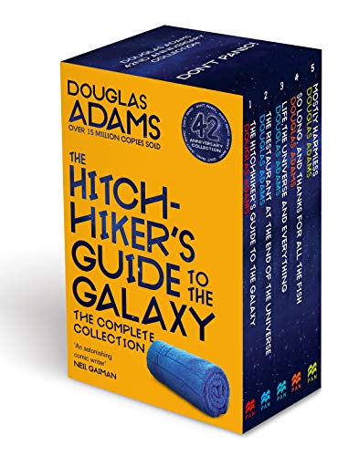 The Complete Hitchhiker's Guide to the Galaxy Boxset: Guide to the Galaxy / The Restaurant at the End of the Universe / Life, the Universe and ... and Thanks for all the Fish / Mostly Harmless