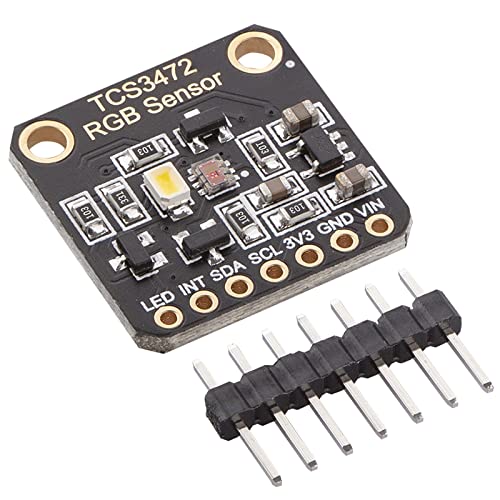 AZDelivery TCS34725 RGB Modul Low Power Blocking Infrarot Filter Farberkennung DIY-Kit Elektronische Leiterplatte Hochempfindliches Modul Kompatibel mit Arduino