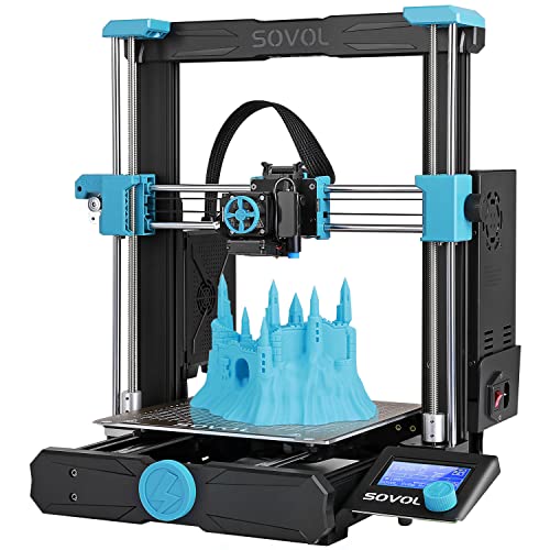 Sovol SV06 3D Drucker Open Source mit All Metal Hotend, Planetary Dual Gear Direct Drive Extruder, Automatisches 25-Punkt-Leveln für Einsteiger, PEI Magnetische Plattform, Druckgröße 220x220x250 mm