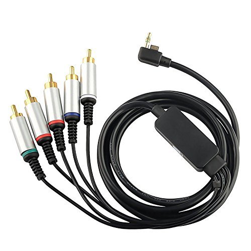 WICAREYO AV HD Component Audio Vidéo Kabel HDTV Composite Kabel Adapter für PSP 2000 3000