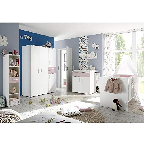 storado.de Babyzimmerset Sienna 7-TLG weiß matt Flieder EAN 4260498522750