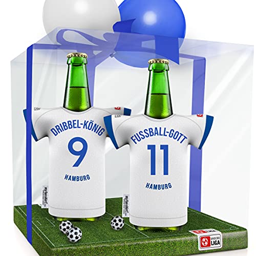 Hamburg Trikot-Kühler Fanartikel Fan-Edition | Home Überraschung | Passend für Hamburger Fans Fanartikel | Mann Freund Bruder Fußball-Fan Runder Geburtstag-Geschenk Trikotkühler by MYFANSHIRT