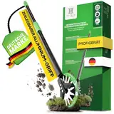Heckenpracht® Profi Rasenkantenschneider mit höhenverstellbaren ergonomischen Stiel | Kantenschneider für perfekte Rasenkanten & müheloses Arbeiten | Rasenkantentrimmer mit patentiertem Design