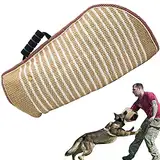 BOW CALICO Hundebiss Ärmel Schlepper, Hunde Schutzhülle Armschutz, Hund beißt Sleeve, Dauerhafte Jute Ausbildung Pit Bull Deutscher Schäferhund Mastiff Supplies