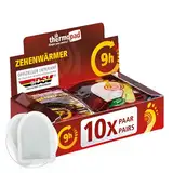 Thermopad Zehenwärmer – DAS ORIGINAL: 10 Paar Wärmepads für 8 Stunden Wärme I Sofort einsatzbereite Fußwärmer I Extra Warmer Fusswärmer – ideal für Outdoor-Aktivitäten & Ski-Schuhe I Fuss-Wärmekissen