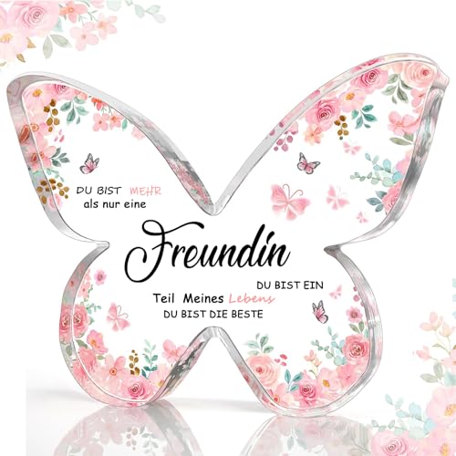 Ljevandria Beste Freundin Geschenke,Geschenk Freundin Geburtstag， Personalisierte BFF Freundschaft Geschenke für Frauen Freundin,Jahrestag Geschenk für Sie,Geburtstagsgeschenk