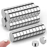 FINDMAG Magnete Stark, 30 Stück 8 mm x 3 mm Neodym Magnete Extra Stark, Kleine Magnete Rund, Whiteboard Magnete, Starke Magnete für Magnettafel, Mini Magnete für Pinnwand, Handwerk, Zuhause, Büro