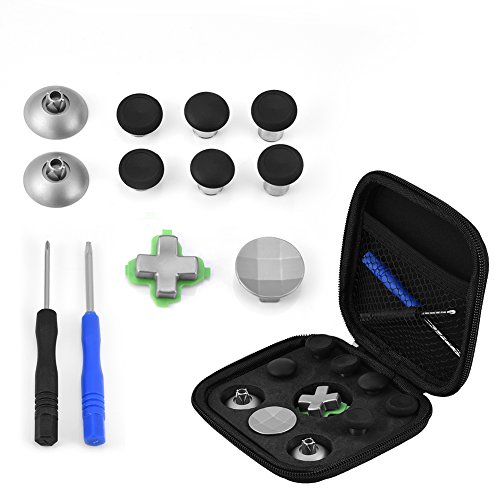 Ersatzteil für PS4, Asixx PS4-Controller-Ersatzteil, Mini-Thumb-Stick-Cap-Ersatz für magnetische Tasten für Sony PS4 / Xbox ONE Controller