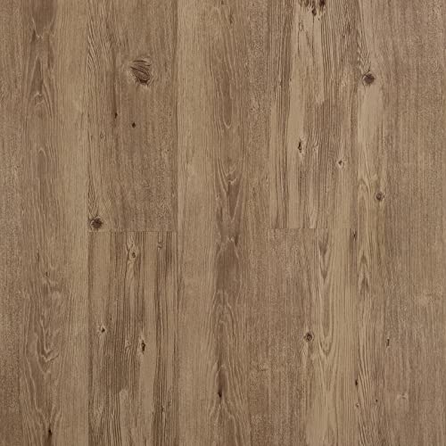 FLOREXP Vinyl-Bodenbelag – Linoleum-Bodenbelag mit Holz-Effekt,abziehen und aufkleben,Bodenfliesen,selbstklebend,2.0mm 1 Stück,wasserdicht, für Küche, Wohnzimmer- (Rosa-braun)
