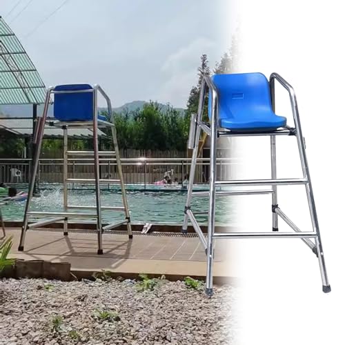 Verstellbarer Pool Lifeguard Stuhl für verbesserte Ertrinken Prävention und Schiedsrichterbeobachtung – perfekt für Schwimmbäder und Wasserwettbewerbe