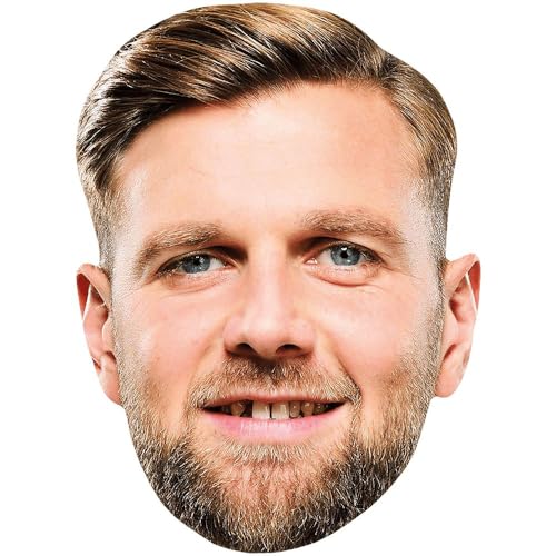 Niclas Füllkrug (Beard) Maske aus Karton