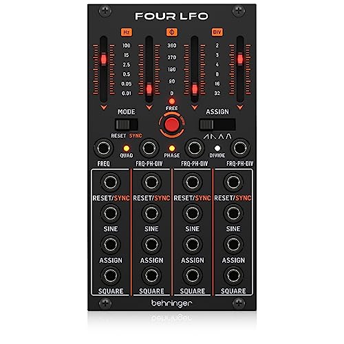 Behringer FOUR LFO Quad-LFO mit zuweisbaren Wellenformen für Eurorack