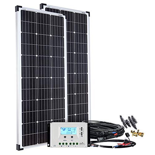 Offgridtec® basicPremium-L 200W Solaranlage 12V/24V Komplettsystem