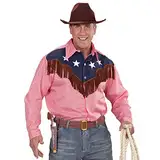 NET TOYS Rodeo Westernhemd Country Cowboyhemd XL (54) Westernkleidung Herren Cowboy Hemd Wilder Westen