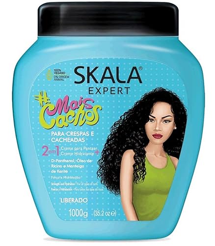 SKALA Mais Cachos Creme Conditioner, 1000 ml, Schwarz, 1 Stück