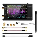 Seesii NanoVNA-H4 Antennenanalysator, 4 Zoll Vektor Netzwerkanalysator Aufgerüsteter Version 4,3/4,2 10KHz-1,5GHz HF VHF UHF mit Touchscreen für Smith Chart und Phase