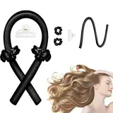 CORATED Locken Ohne Hitze, Silk Heatless Curls Band Lockenwickler über Nacht, Hair Curler DIY Haare Lockenband Frisurenset für Langes Mittleres Haar